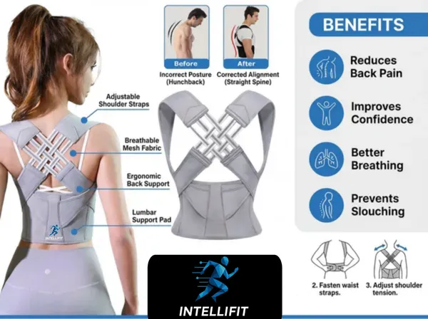 IntelliFit_Posture_Corrector_Belt_Pro_for_Men_And_Women_Adjustable_Back_And_Quality_Fabric_Posture_Corrector_(Grey)