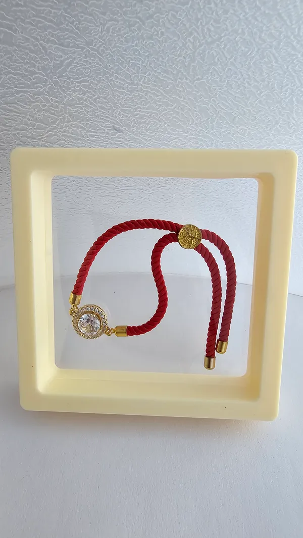 Red_Cord_Gold_Toned_Cz_Charm_Adjustable_Rakhi