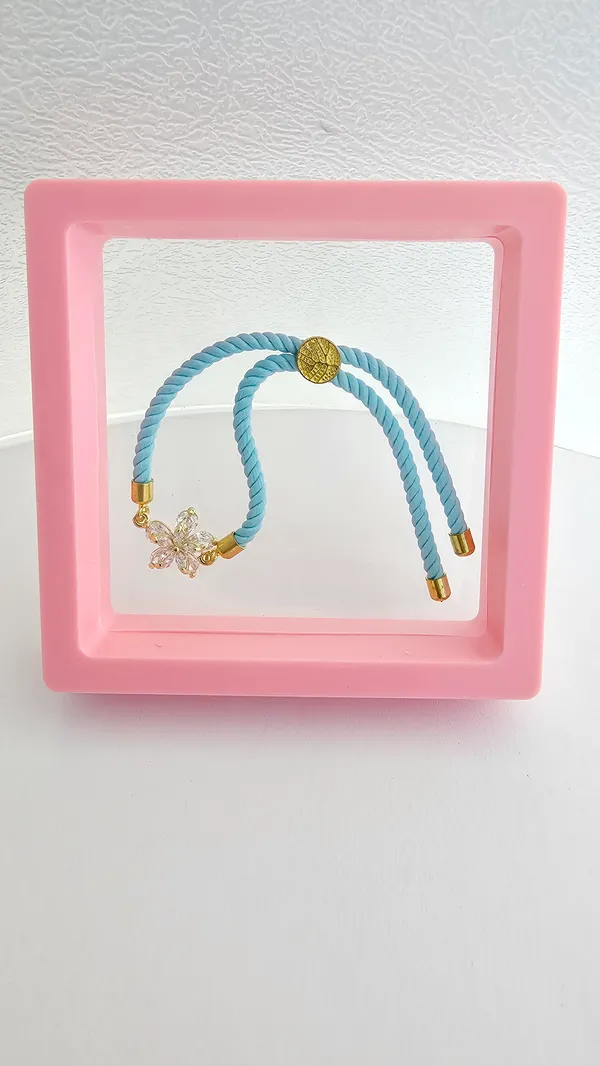 Blue_Cotton_Rope_Crystal_Flower_Charm_Rakhi