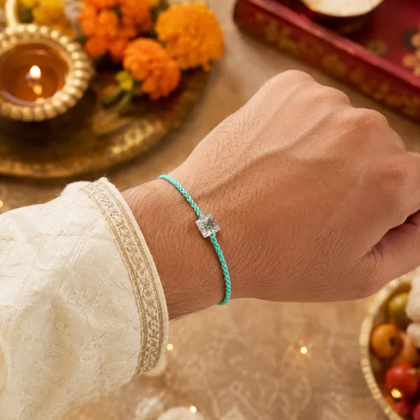 Green_Thread_Silver_Stone_Rakhi_Brother_Pack_Of_3