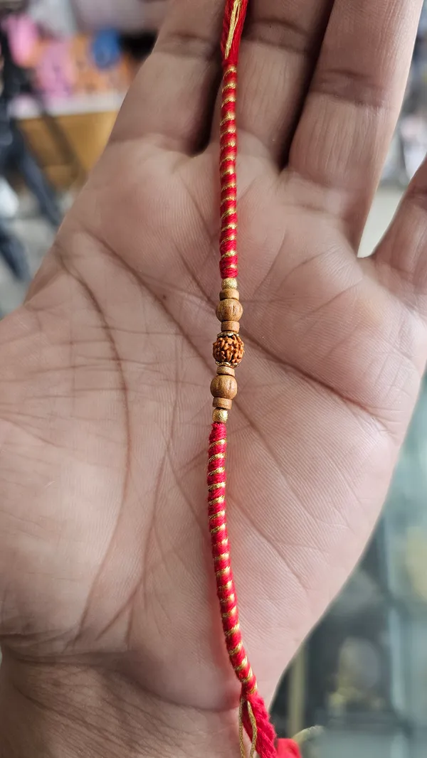 Red_Thread_Gold_Bead_Rakhi_Raksha_Bandhan_Pack_Of_6