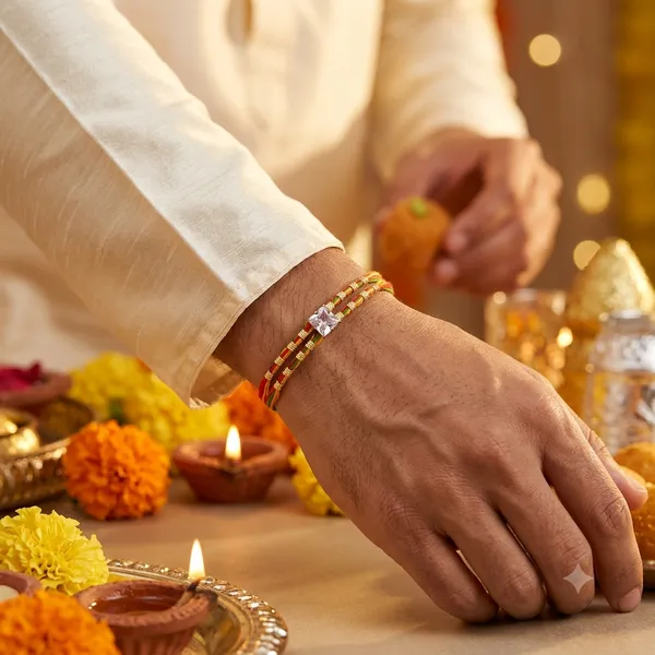 Pack_Of_3_Multicolor_Thread_Rakhi_With_Golden_Beads_Raksha_Bandhan_