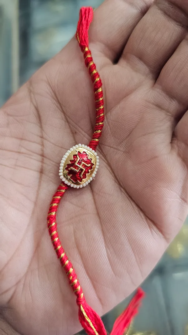 Red_Gold-Toned_Beaded_Thread_Rakhi_Brother_Pack_Of_3