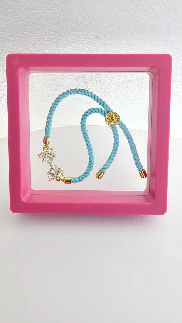 Blue_Cord_Gold_Toned_Crystal_Charm_Adjustable_Rakhi