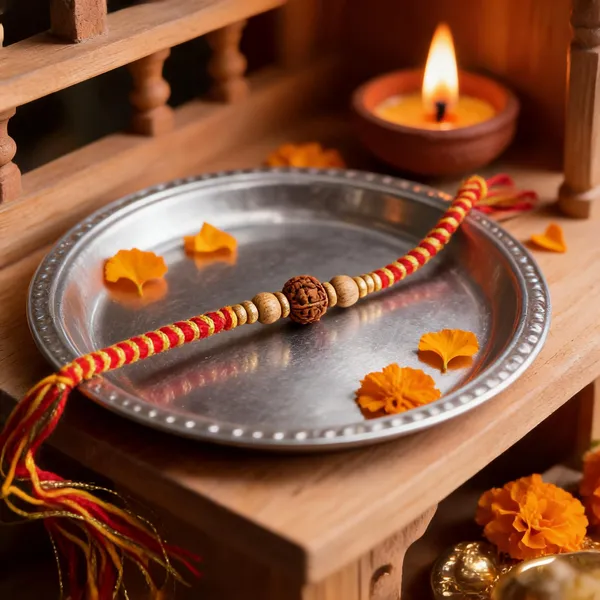 Red_Yellow_Beaded_Thread_Rakhi_With_Wooden_Center_Bead_Pack_Of_6