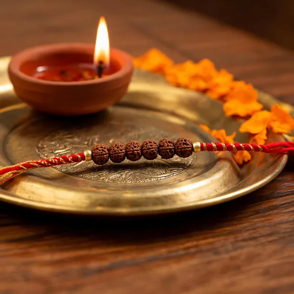 Red_Thread_Rudraksha_Beads_Rakhi_Brother_Pack_Of_3