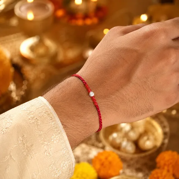Red_Thread_Rakhi_With_Silver_Heart_Charm_Pack_Of_5