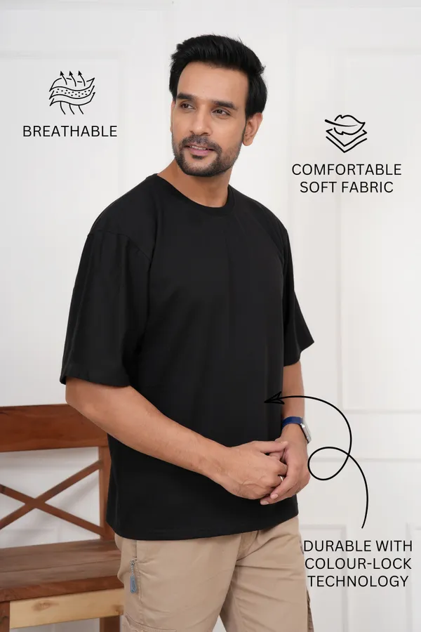 Black_Solid_Round_Neck_T-Shirt_For_Men