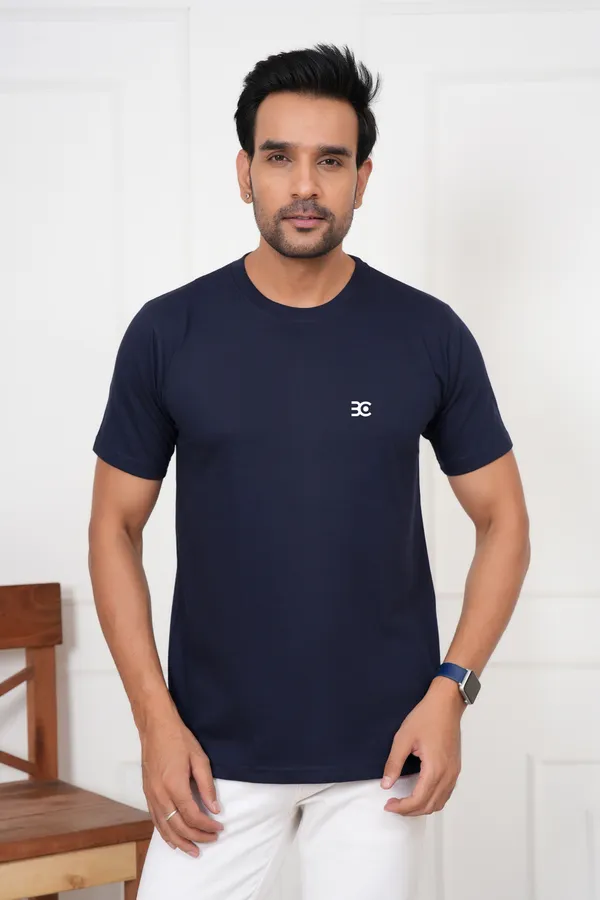 Navy_Blue_Solid_Round_Neck_T-Shirt_For_Men
