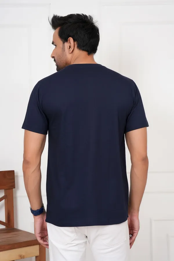 Navy_Blue_Solid_Round_Neck_T-Shirt_For_Men