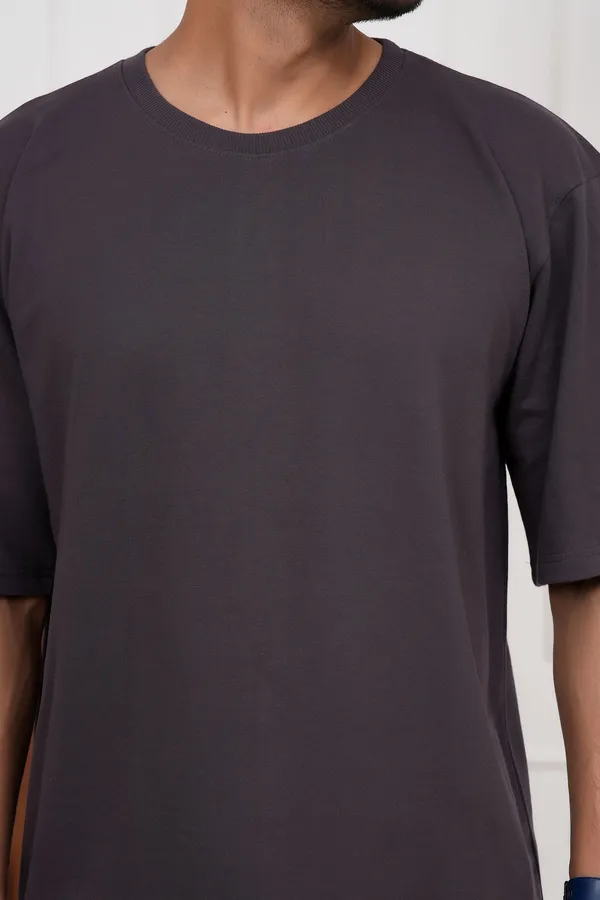 Grey_Solid_Round_Neck_T-Shirt_For_Men