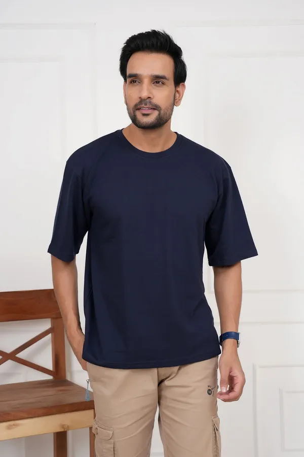 Navy_Blue_Solid_Round_Neck_T-Shirt_For_Men