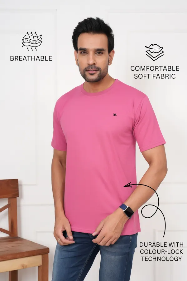 Pink_Solid_Round_Neck_Pink_T-Shirt_For_Men