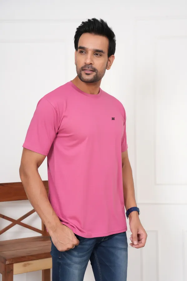 Pink_Solid_Round_Neck_Pink_T-Shirt_For_Men