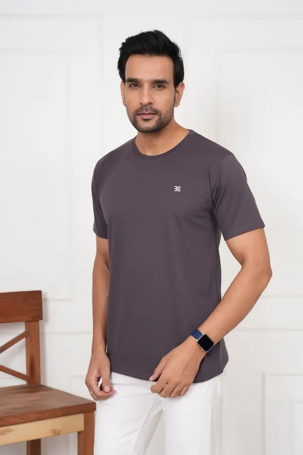 Grey_Solid_Round_Neck_T-Shirt_For_Men