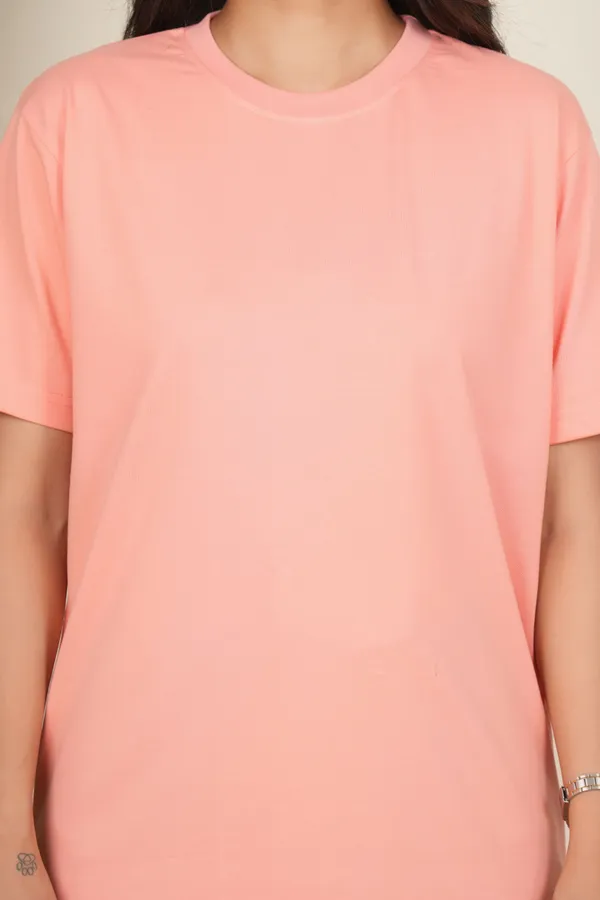 Pink_Solid_Round_Neck_Pink_T-Shirt_For_Women