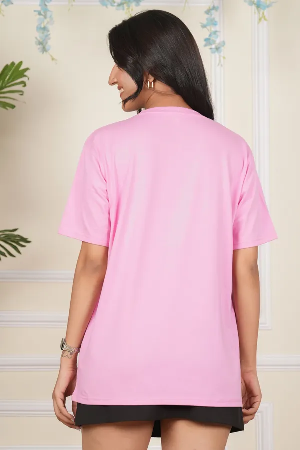 Pink_Solid_Round_Neck_Pink_T-Shirt_For_Women