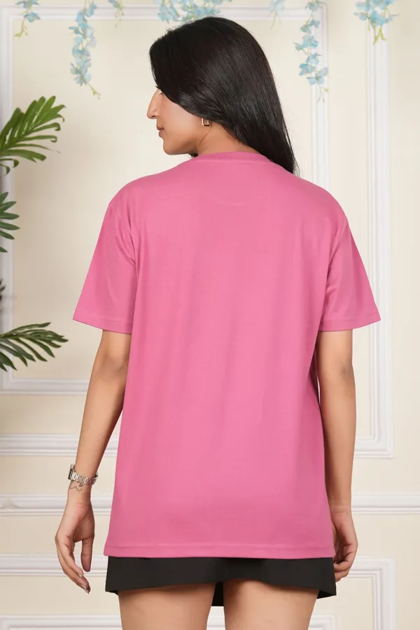Pink_Solid_Round_Neck_Pink_T-Shirt_For_Women