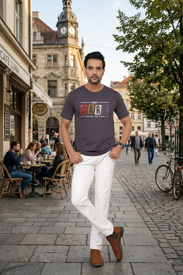 Grey_Graphic_Print_Printed_Typography_Round_Neck_T-Shirt_For_Men