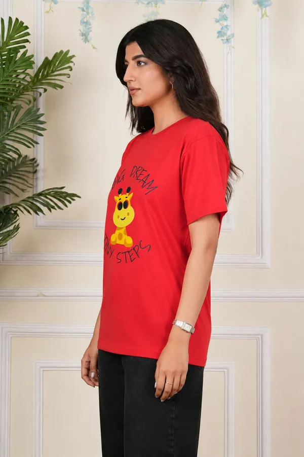 Red_Graphic_Print_Typography_Round_Neck_T-Shirt_For_Women