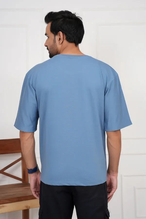 Light_Blue_Solid_Round_Neck_T-Shirt_For_Men