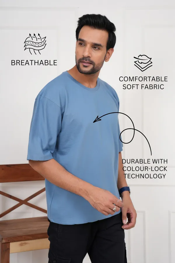 Light_Blue_Solid_Round_Neck_T-Shirt_For_Men