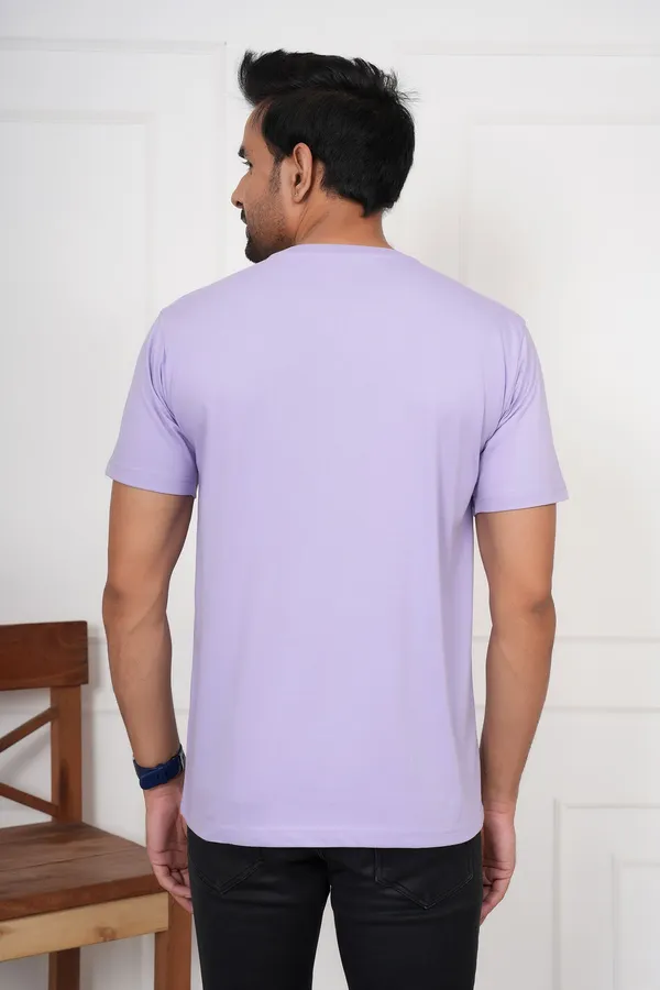Purple_Solid_Round_Neck_T-Shirt_For_Men