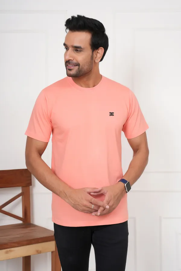 Pink_Solid_Round_Neck_Pink_T-Shirt_For_Men
