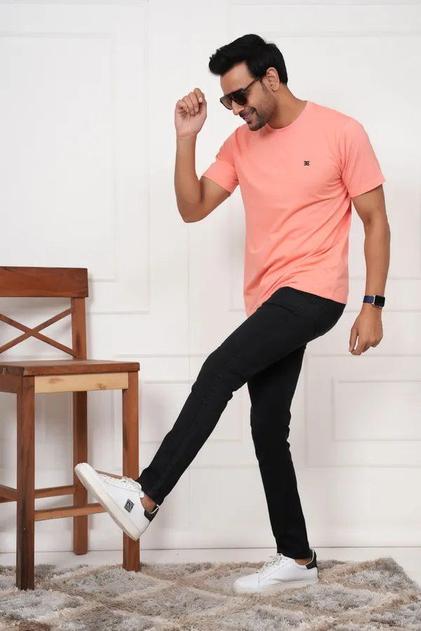 Pink_Solid_Round_Neck_Pink_T-Shirt_For_Men
