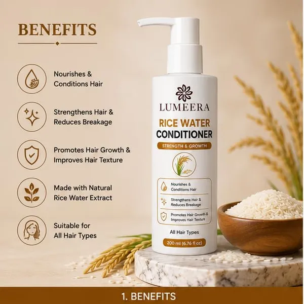 Hair_Conditioner_Collection_200Ml_Rosemary_Rice_Water_Anti_Dandruff_Damage_Repair_Conditioner_All_Hair_Types