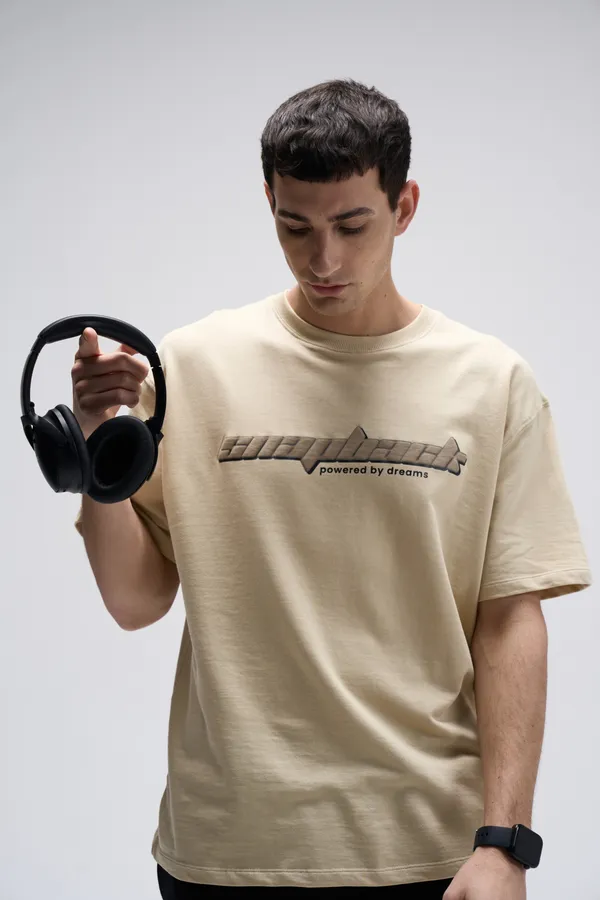 Unisex_Drift_Tee_Heavyweight_Cotton_Oversized_Relaxed_Drape_240_Gsm_Summer_Sand