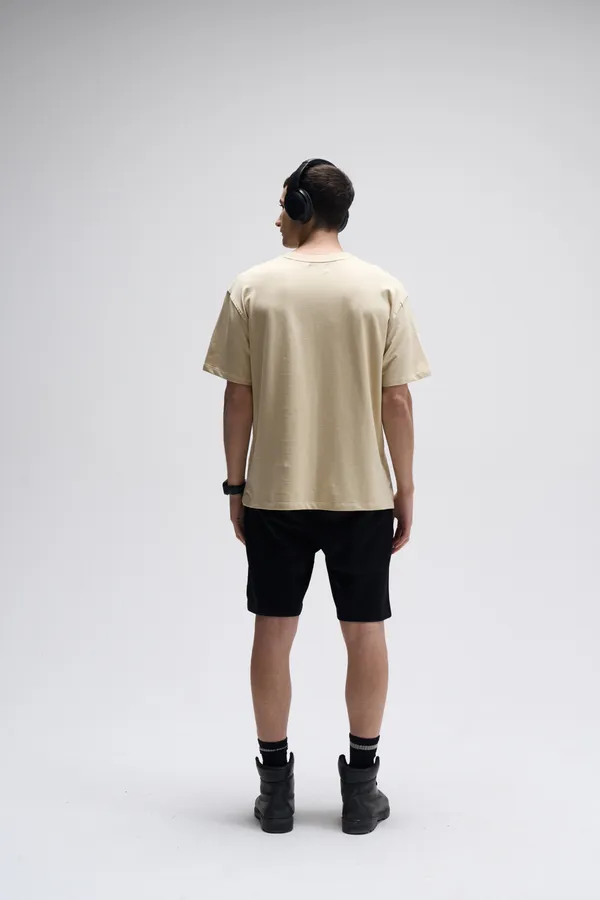 Unisex_Drift_Tee_Heavyweight_Cotton_Oversized_Relaxed_Drape_240_Gsm_Summer_Sand