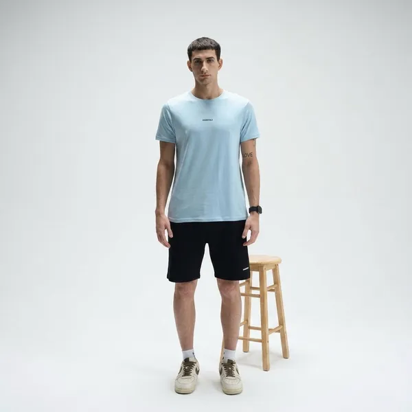 Softluxe_Crew_Supima_Cotton_Classic_Fit_180_Gsm_Men_Powder_Blue