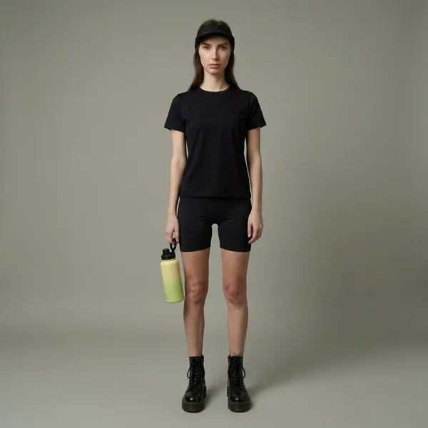 Softluxe_Crew_Supima_Cotton_Classic_Fit_180_Gsm_Women_Black