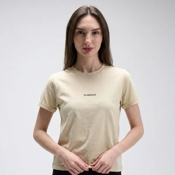 Softluxe_Crew_Supima_Cotton_Classic_Fit_180_Gsm_Women_Summer_Sand