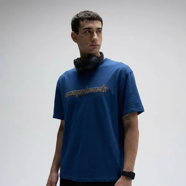 Unisex_Drift_Tee_Heavyweight_Cotton_Oversized_Relaxed_Drape_240_Gsm_Navy