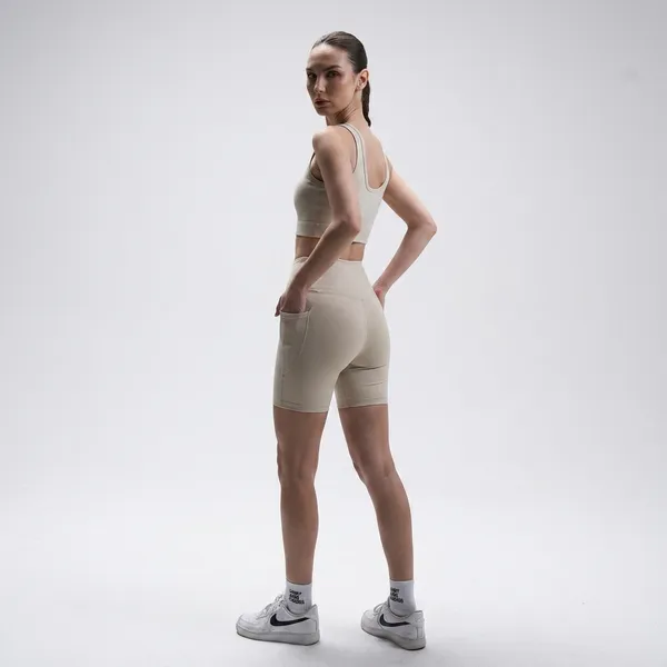 Elevate_Biker_Shorts_Stretch_Compression_Knit_High_Rise_Fit_2_Pockets_Beige