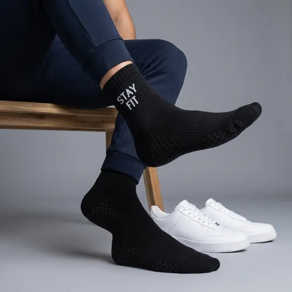 Power_Pack_Socks_No_Smell_Socks_Anti_Microbial_Terry_Cotton_Black