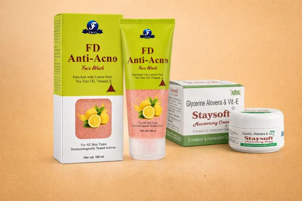 FD_Anti-Acne_Face_Wash_Enriched_With_Salicylic_Acid_,Glycolic_Acid_,Eaa_,Lemon_Peel,_Tea_Tree_Oil,_Vitamin_A,E&C_Face_Wash_And_Staysoft_Cream_Enriched_With__Glycerine_Aloevera_&_Vit-E_Moisturising_Cream_Combo_Pack