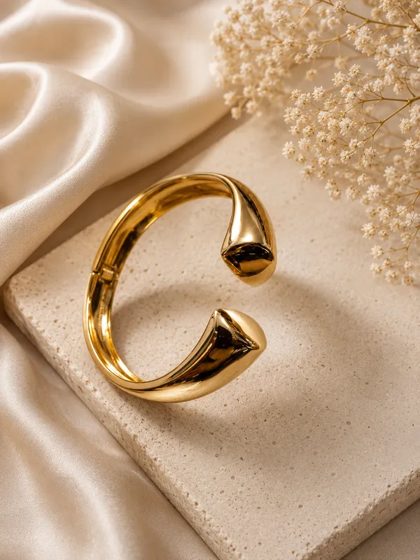 Gold_Tone_Open_Cuff_Bracelet_For_Women