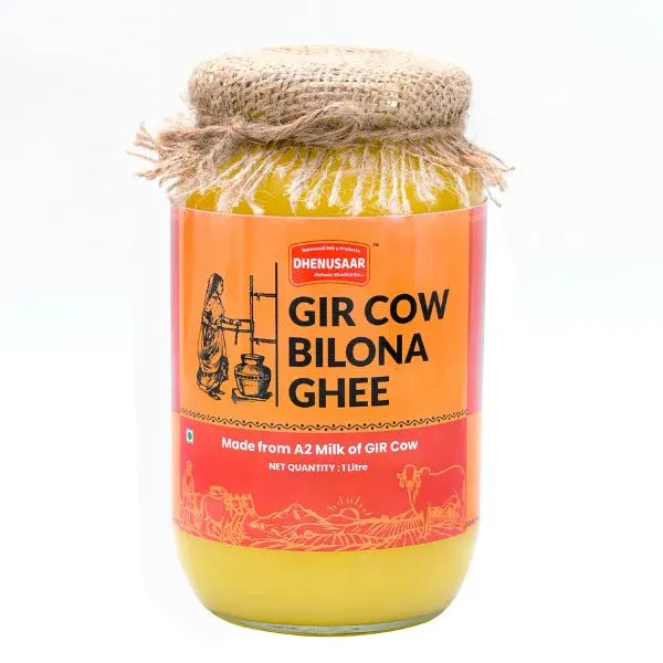 Dhenusaar_A2_Gir_Cow_Bilona_Ghee_(1_Ltr)