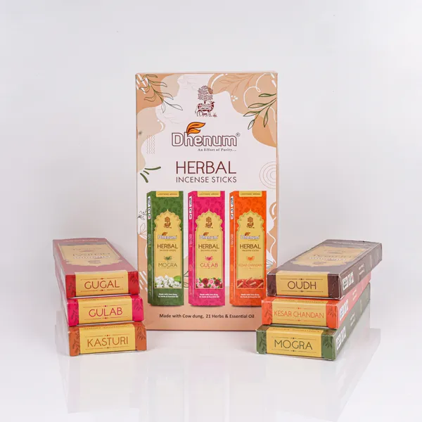 Dhenum_Herbal_Incense_Sticks_Set_Of_Six_Assorted_(6_pack_|_each_of_50_gm)