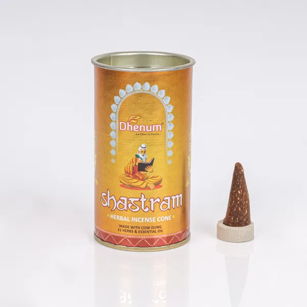 Dhenum_Shastram_Herbal_Incense_Cone_(Pack_of_6_|_50_Gm_Each)