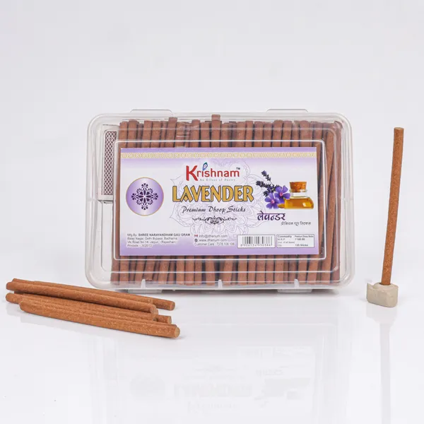 Krishnam_Lavender_Premium_Dhoop_Sticks_(Pack_Of_2_|_120_Pc_Each)