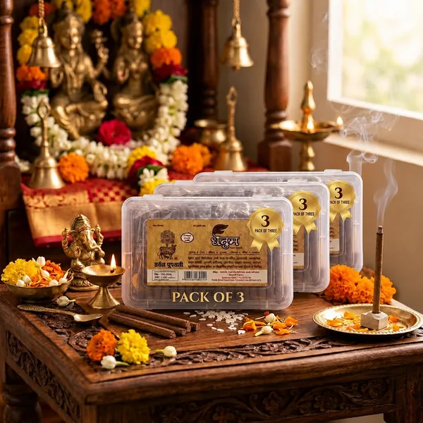 Dhenum_Cow_Dung_Herbal_Dhoop_Sticks_(Pack_Of_3_|_105_Pc_Each)