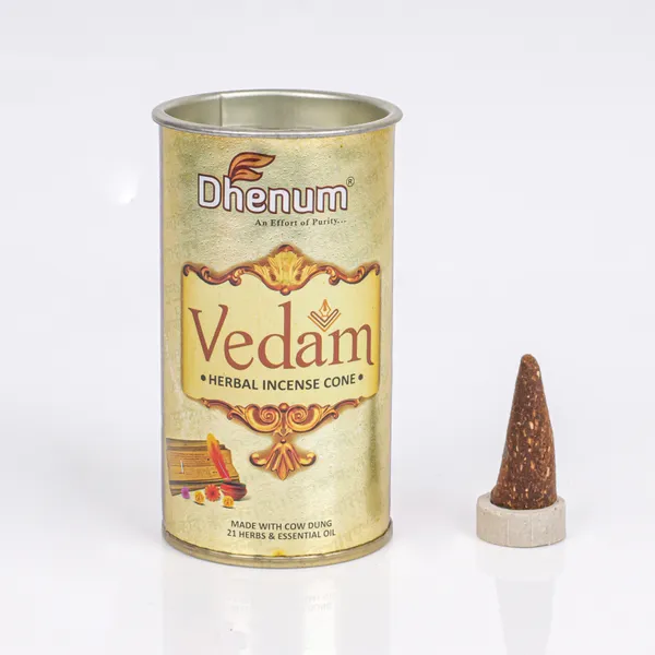 Dhenum_Vedam_Herbal_Incense_Cone_(Pack_of_6_|_50_Gm_Each_Pack)