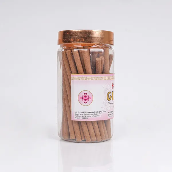 Krishnam_Gulab_Premium_Incense_Sticks_In_Clear_Jar_(Pack_of_4_|_100_Gm_Each_Pack)