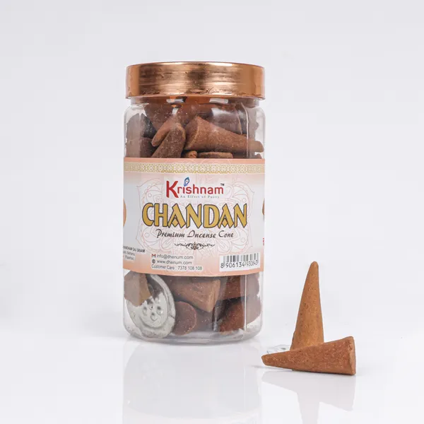 Krishnam_Chandan_Premium_Incense_Cones_(Pack_of_4_|_100_Gm_Each)