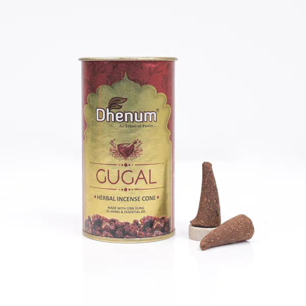 Dhenum_Gugal_Herbal_Incense_Cones_With_Cow_Dung_(Pack_of_6_|_50_Gm_Each_Pack)