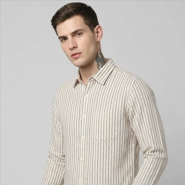 BEIGE_WITH_RED_BLUE_STRIPES_LINEN_REGULAR_FIT_FULL_SLEEVE_SHIRT